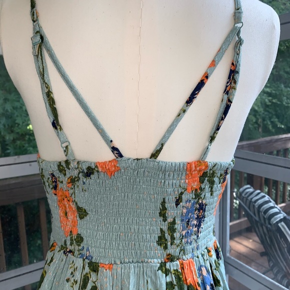 Free People Floral Mini Dress - Picture 7 of 15